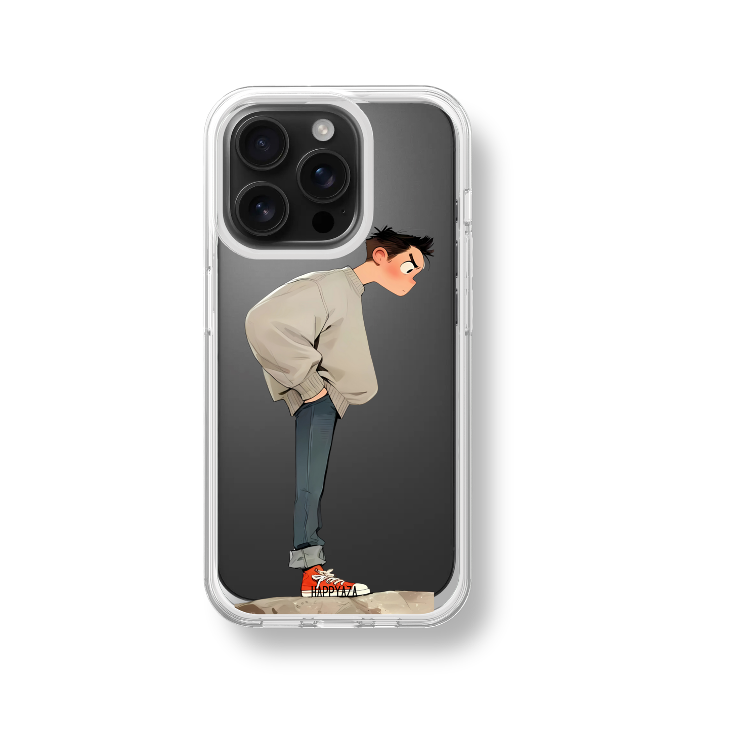 Crazy Couple silicone phone case