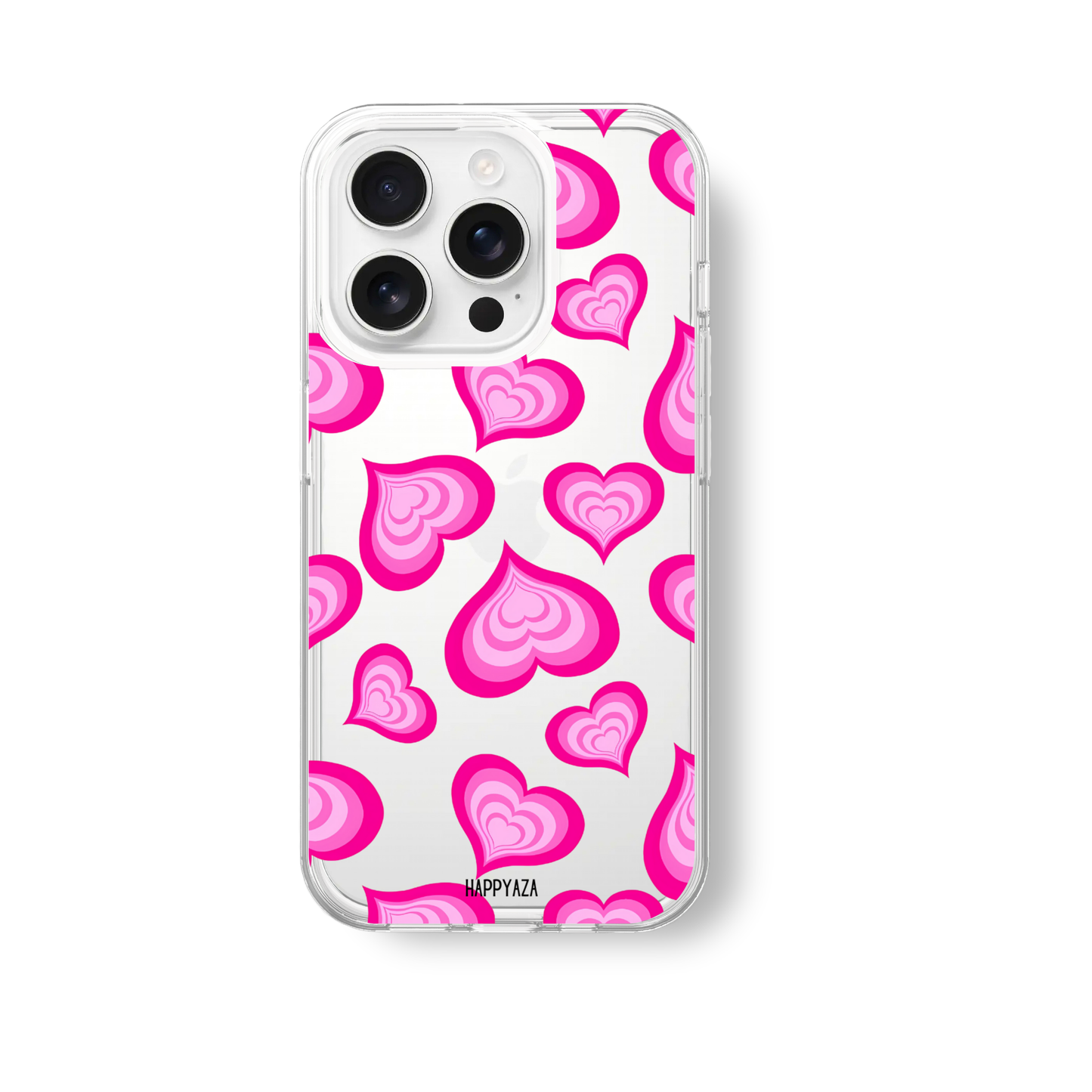 Abstract Hearts Soft Silicone Phone Case
