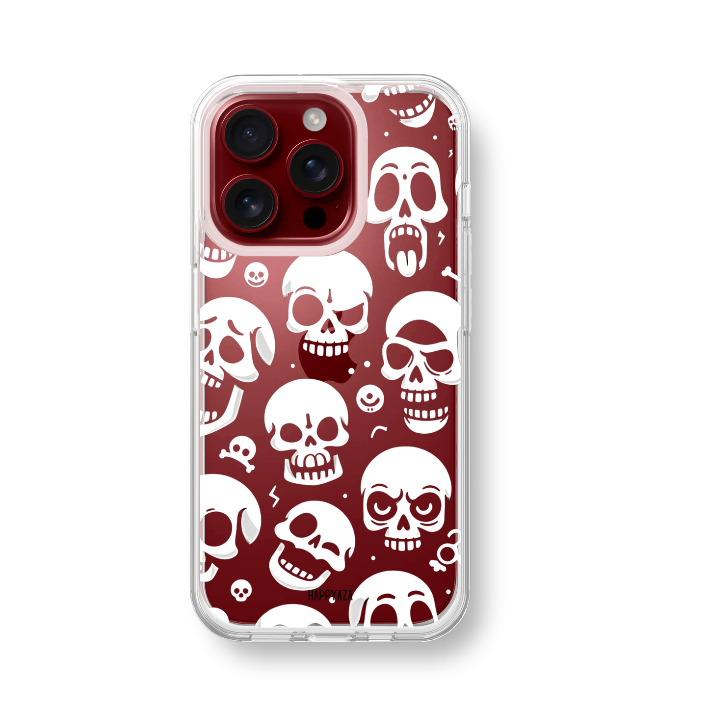 Skull Print Soft Silicone Phone Case