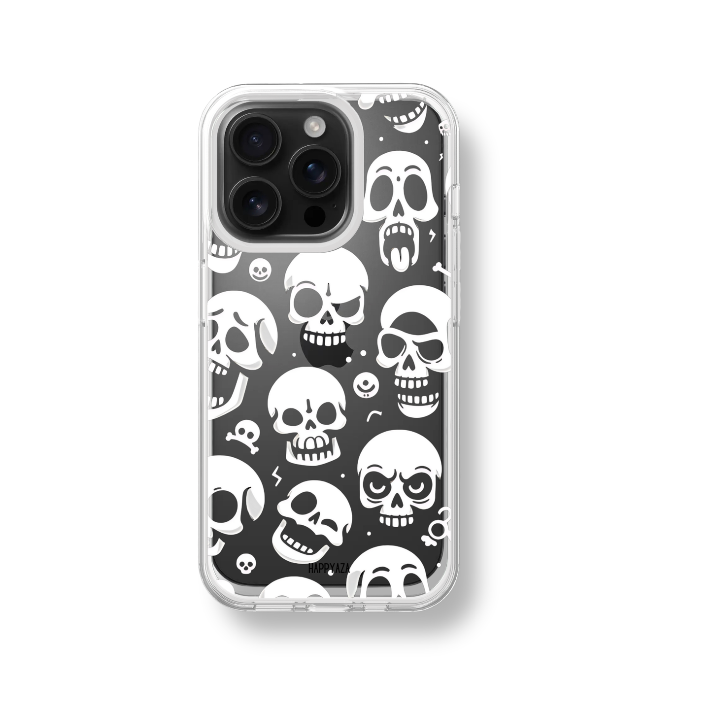 Skull Print Soft Silicone Phone Case