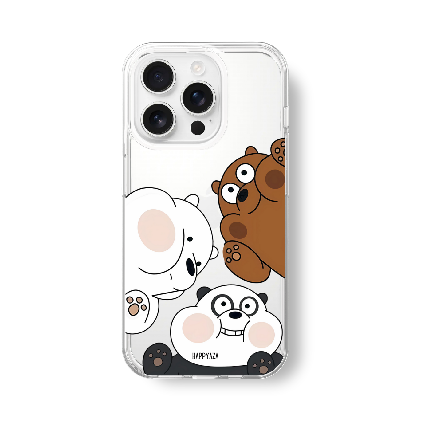 Panda Bash Soft Silicone Phone Case