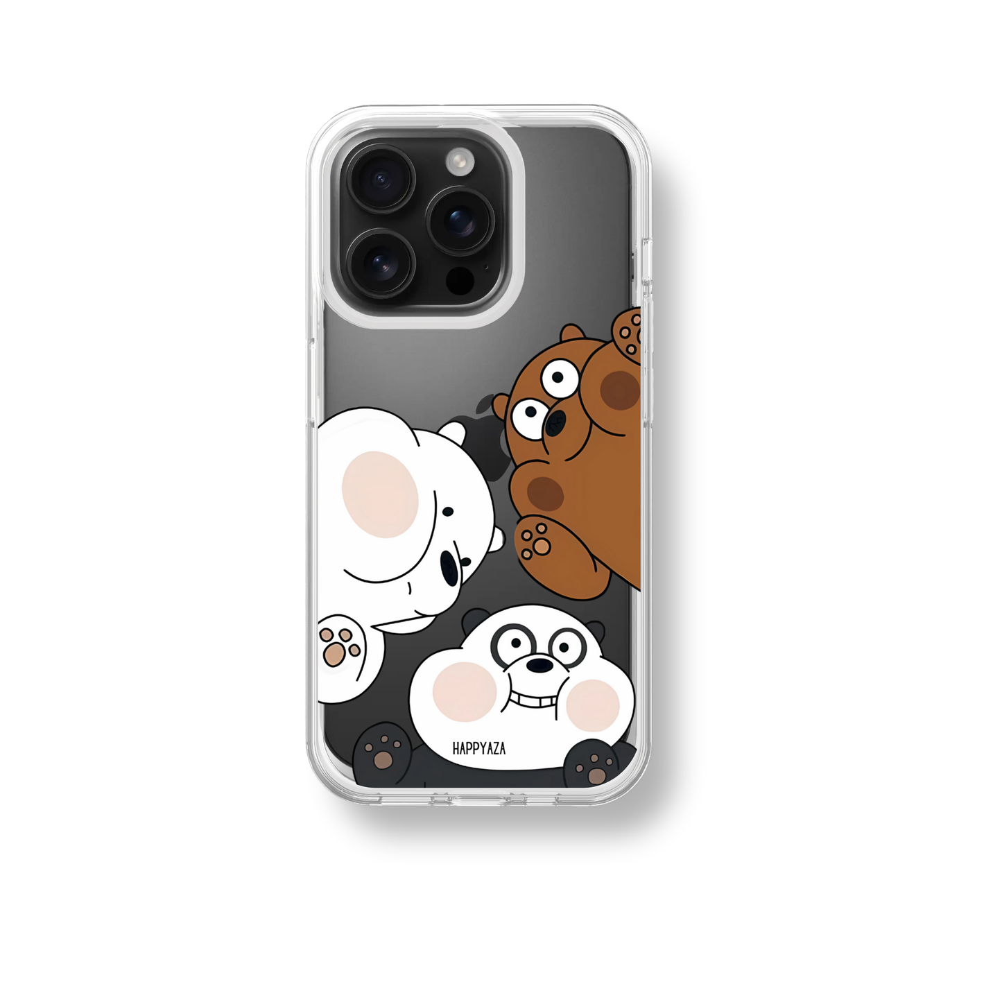 Panda Bash Soft Silicone Phone Case