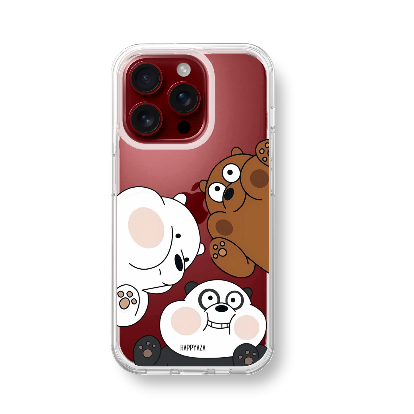 Panda Bash Soft Silicone Phone Case