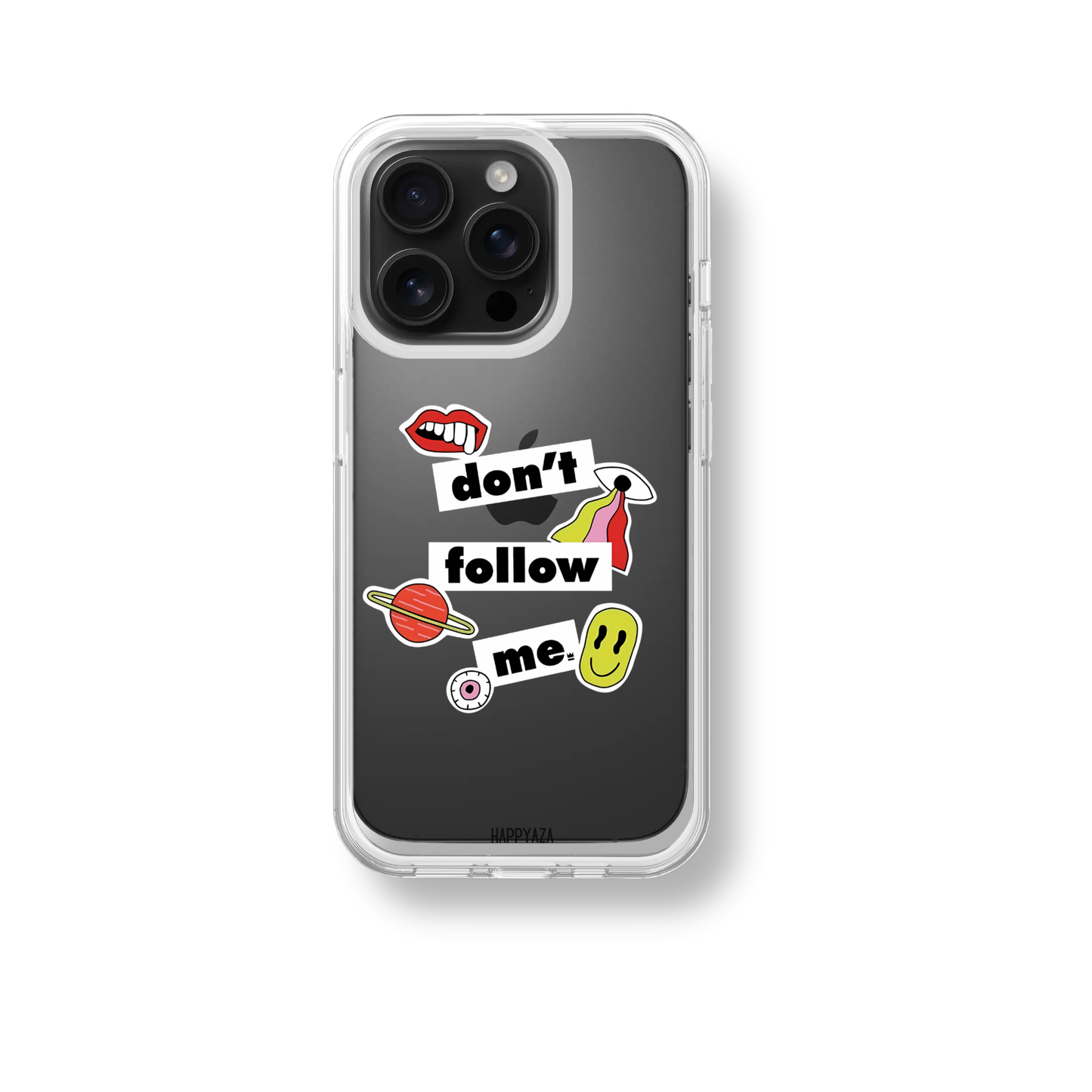 Don't Follow Me Silicone Phone Case