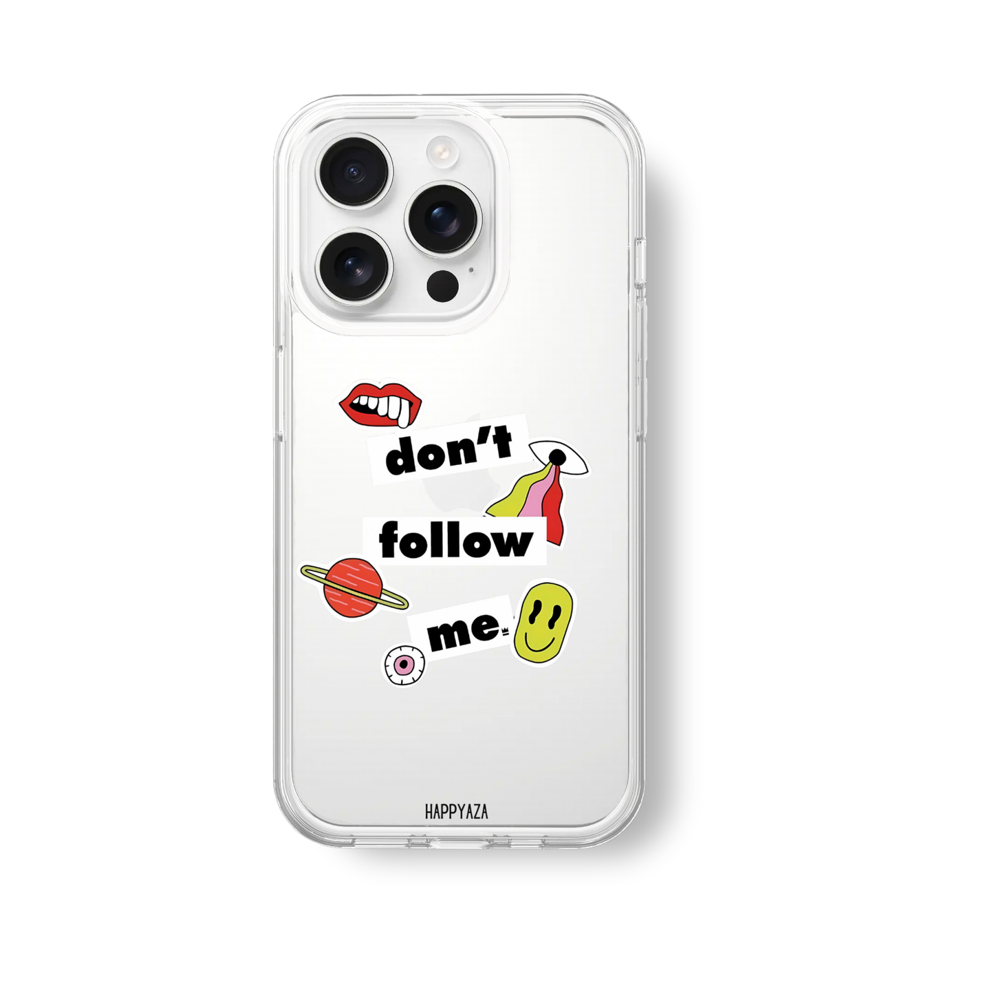 Don't Follow Me Silicone Phone Case