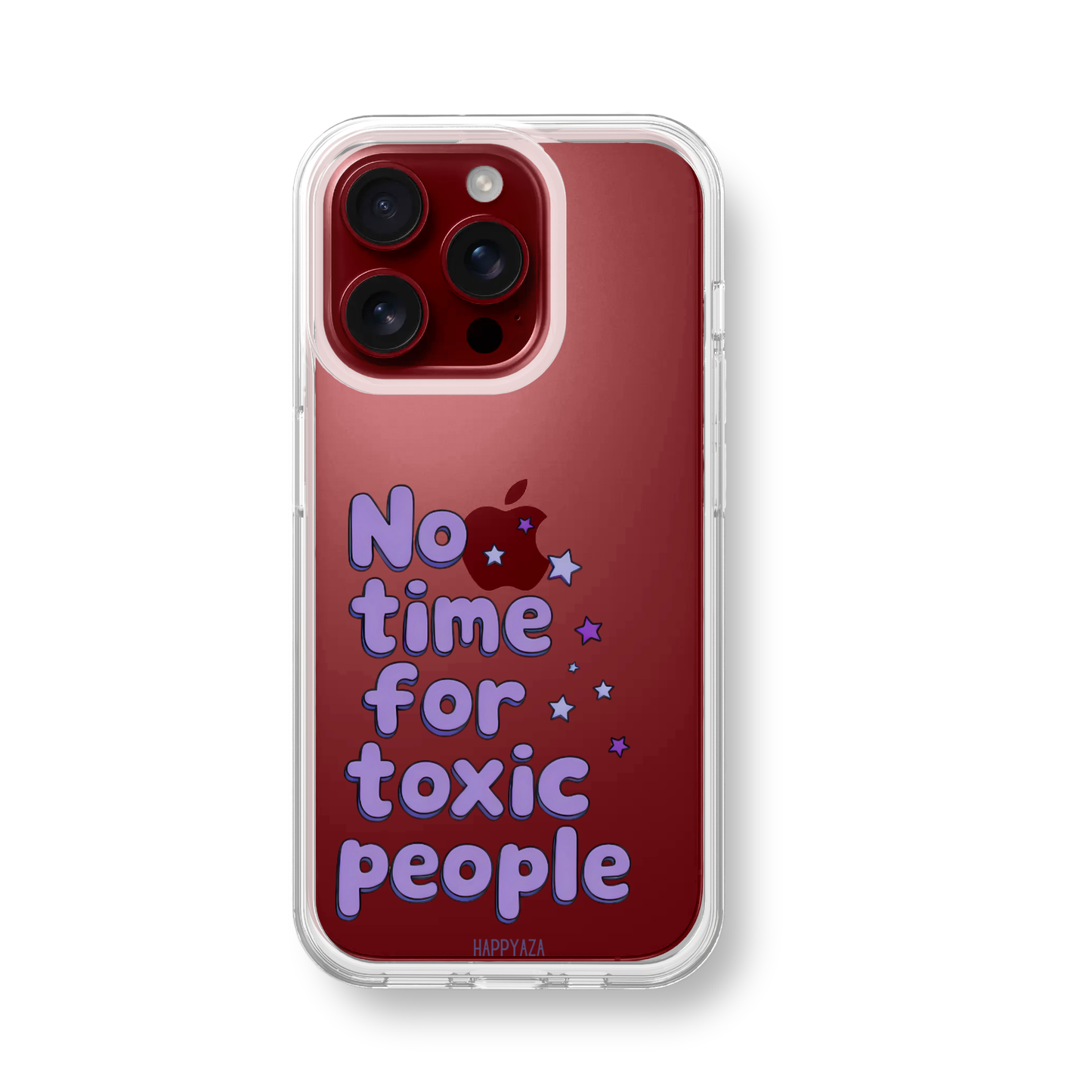 NO Time For Toxic People Silicone Phone Case