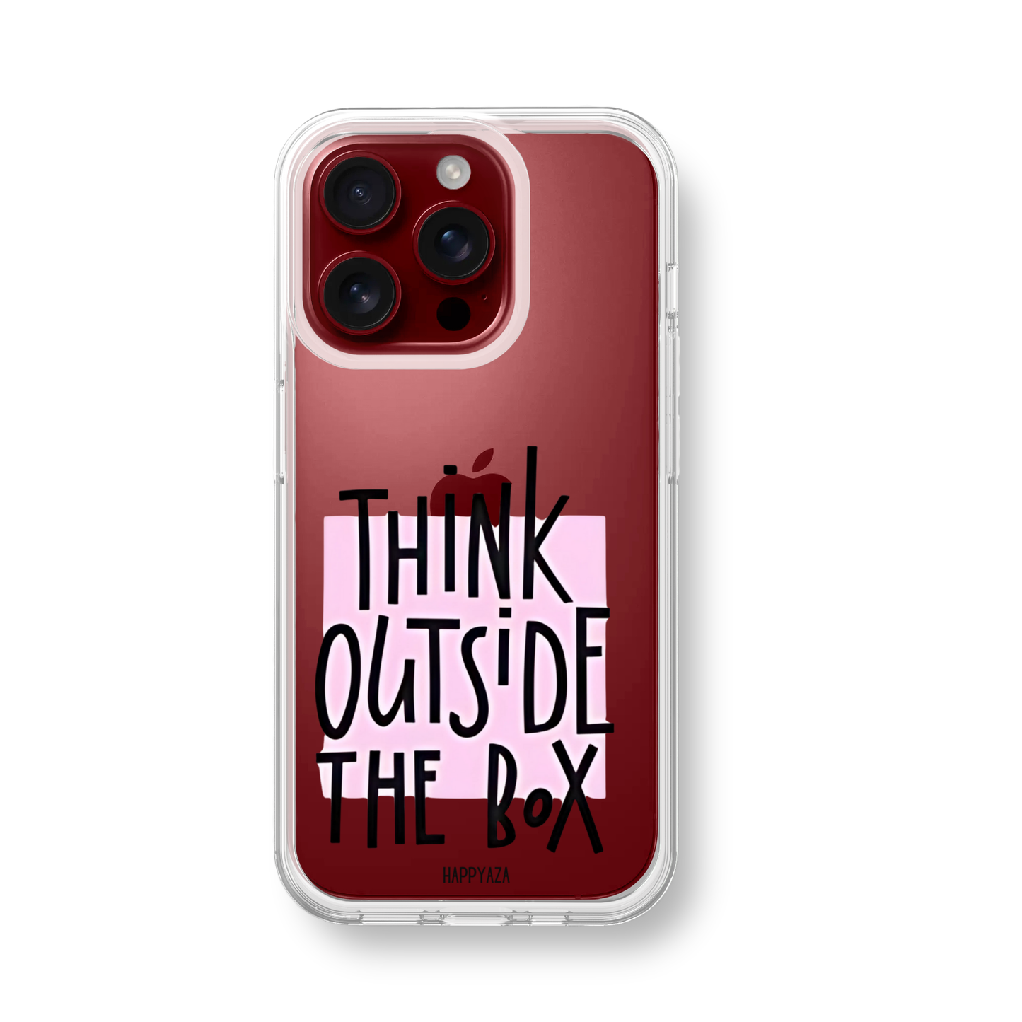 Think outside the box Silicone Phone Case