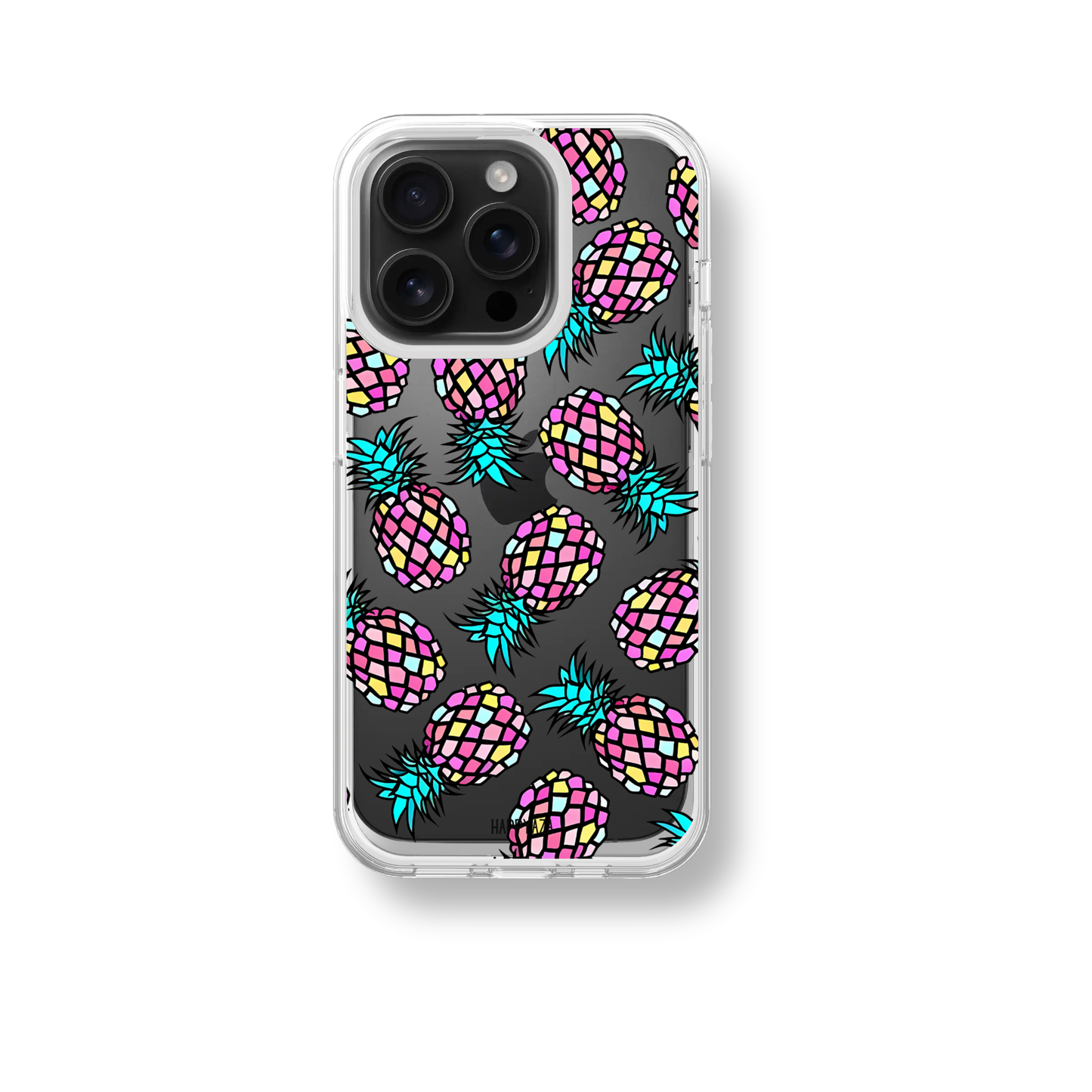 Colorful Pineapple Silicone Phone Case