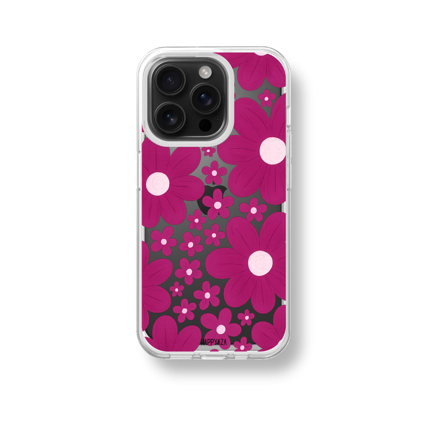 Pink Daisy Silicone Phone Case