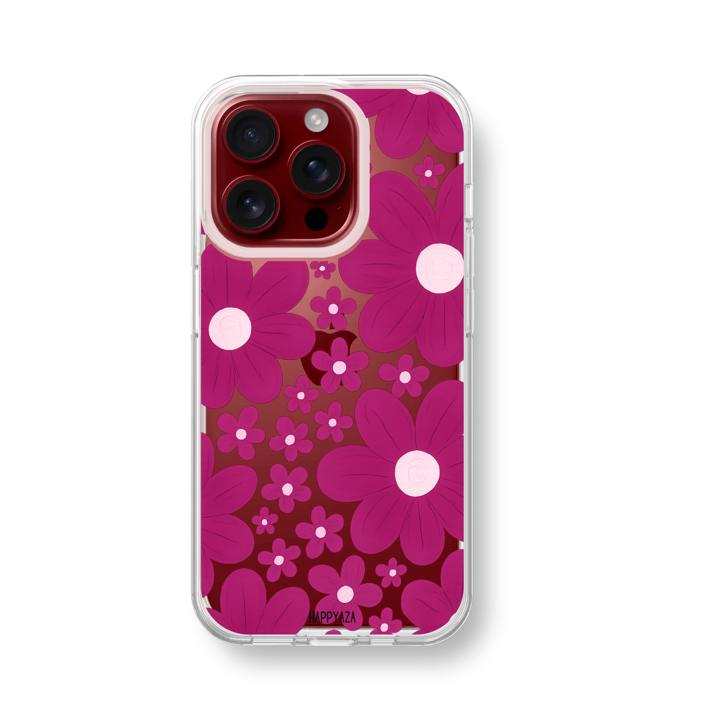 Pink Daisy Silicone Phone Case