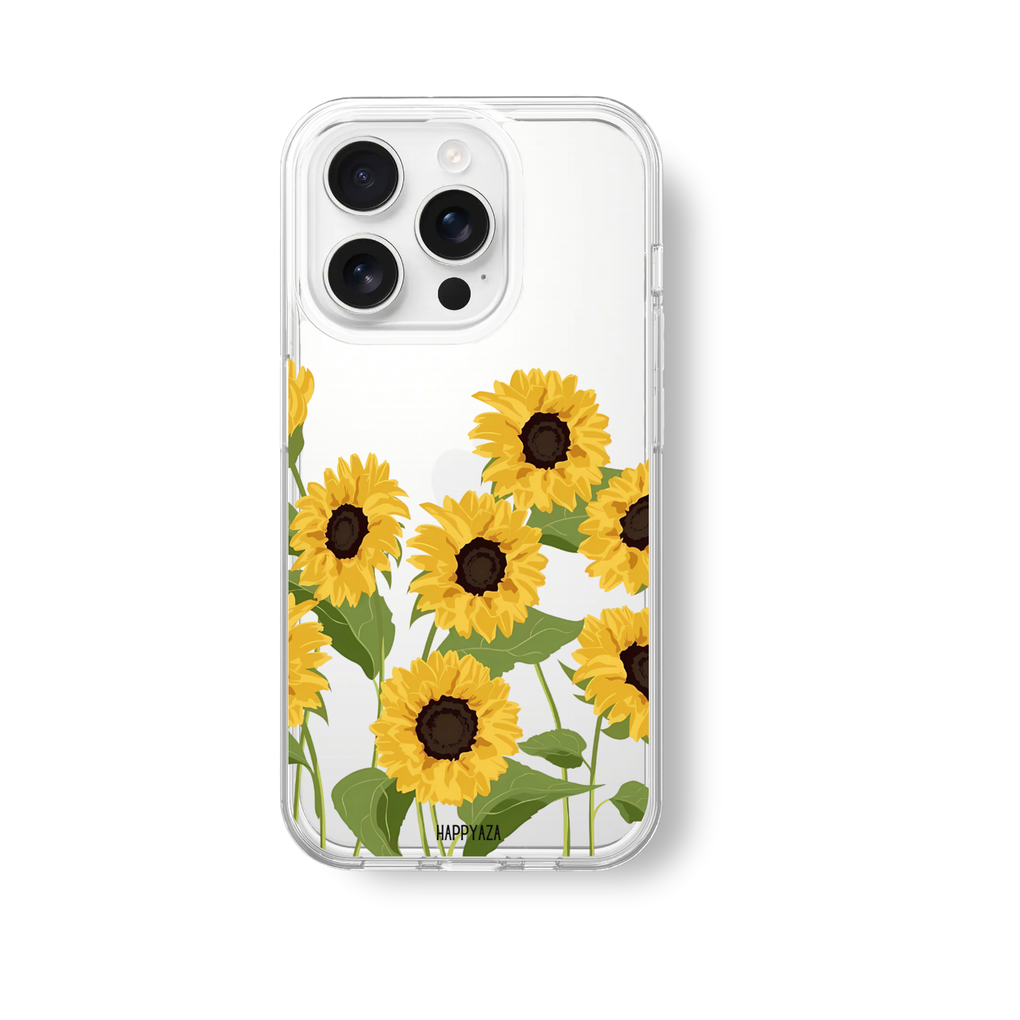 Aesthetic Sunflower Silicone Phone Case