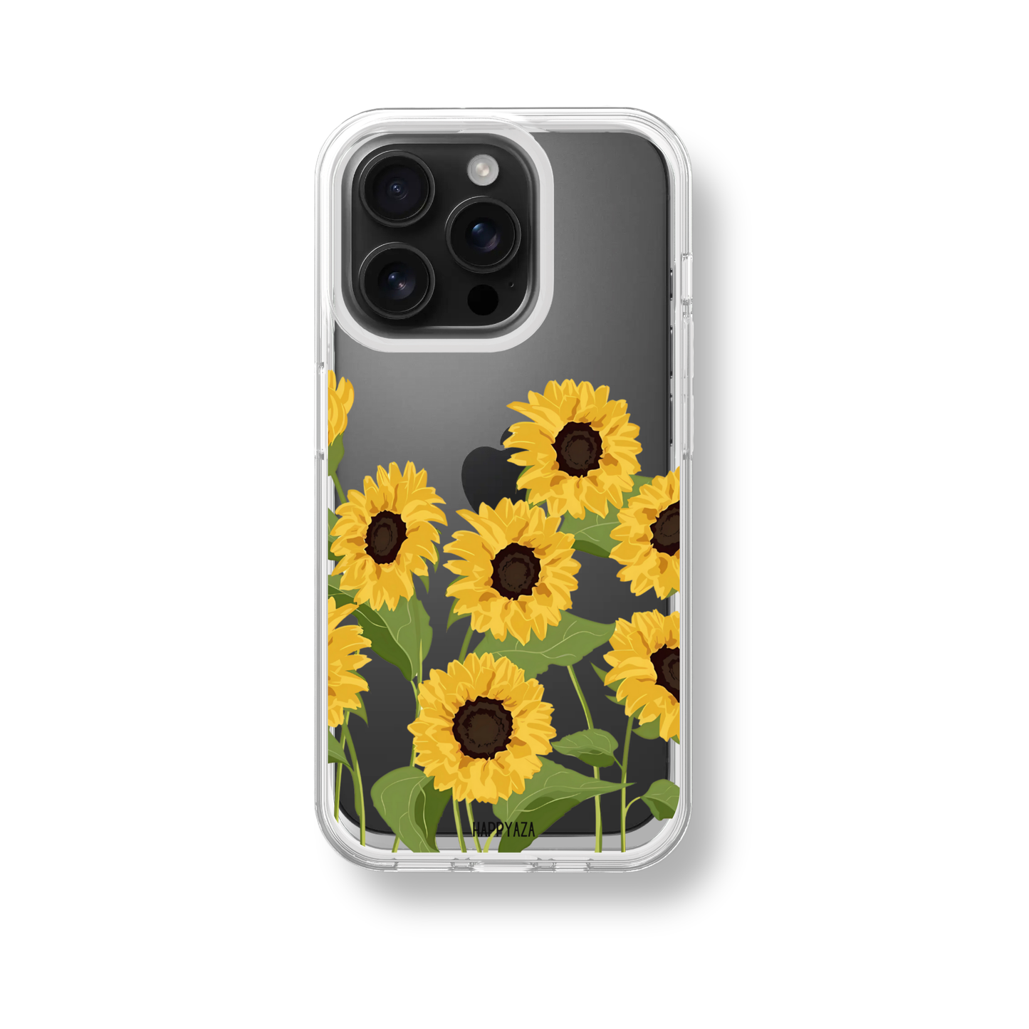 Aesthetic Sunflower Silicone Phone Case