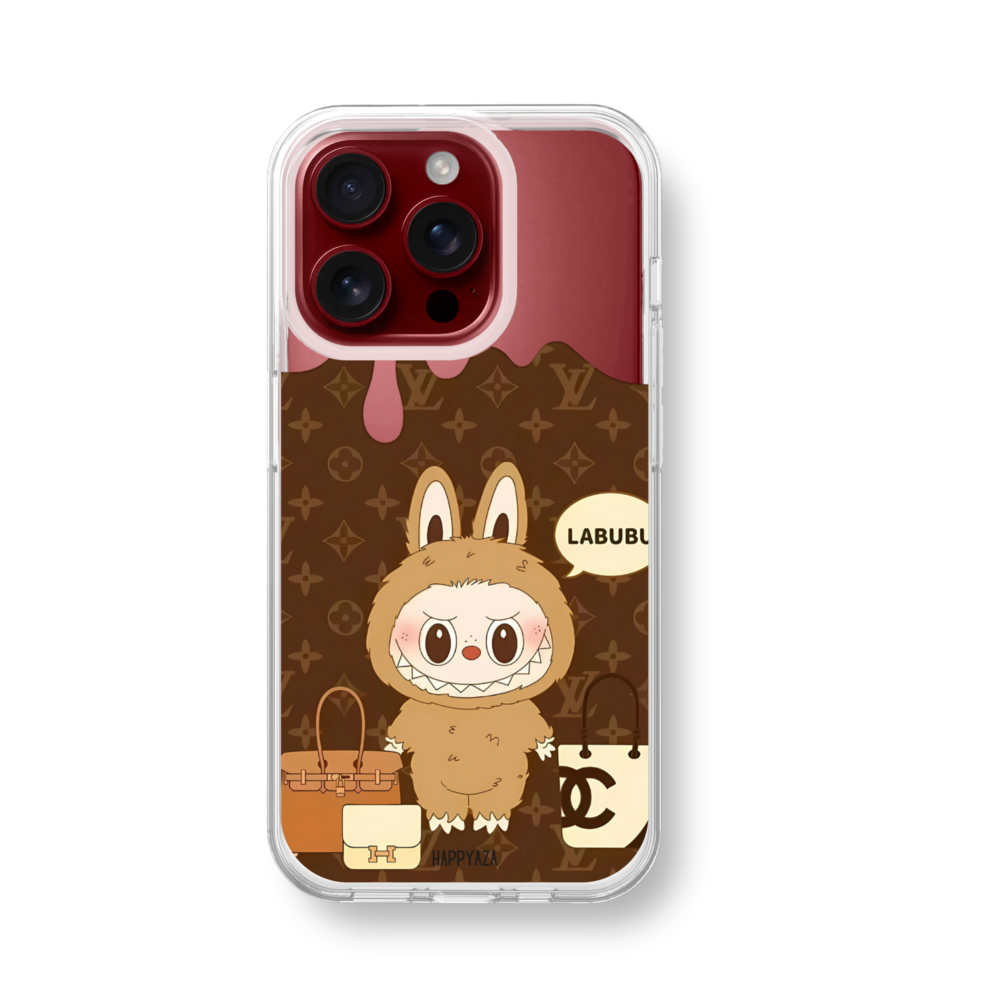 Luxury Labubu Silicone Phone Case