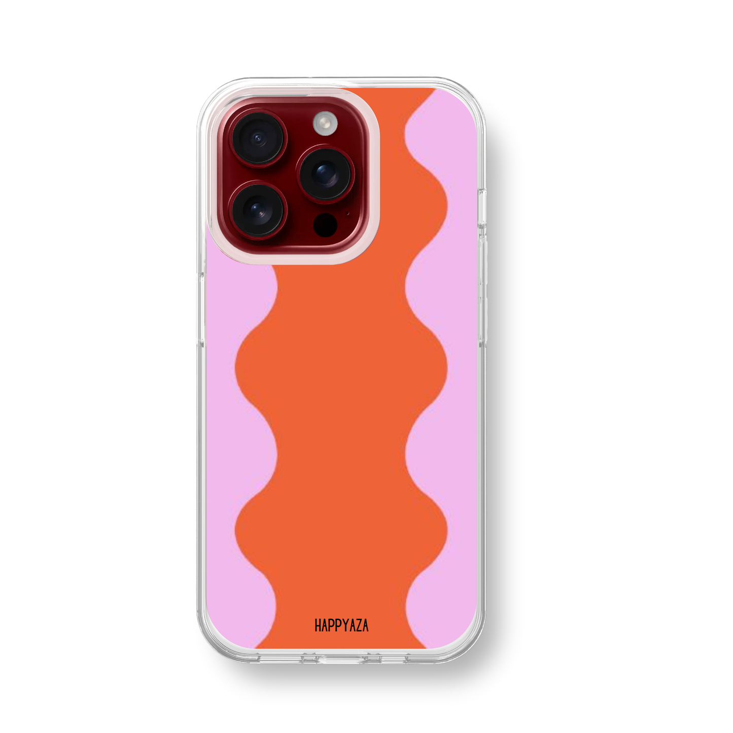 Pink Ripple Silicone Phone Case
