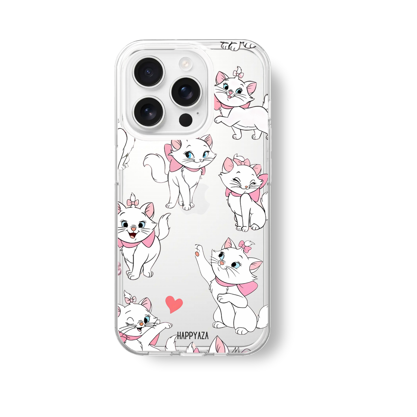 Cute Disney Mary Cat Soft Silicone Phone Case