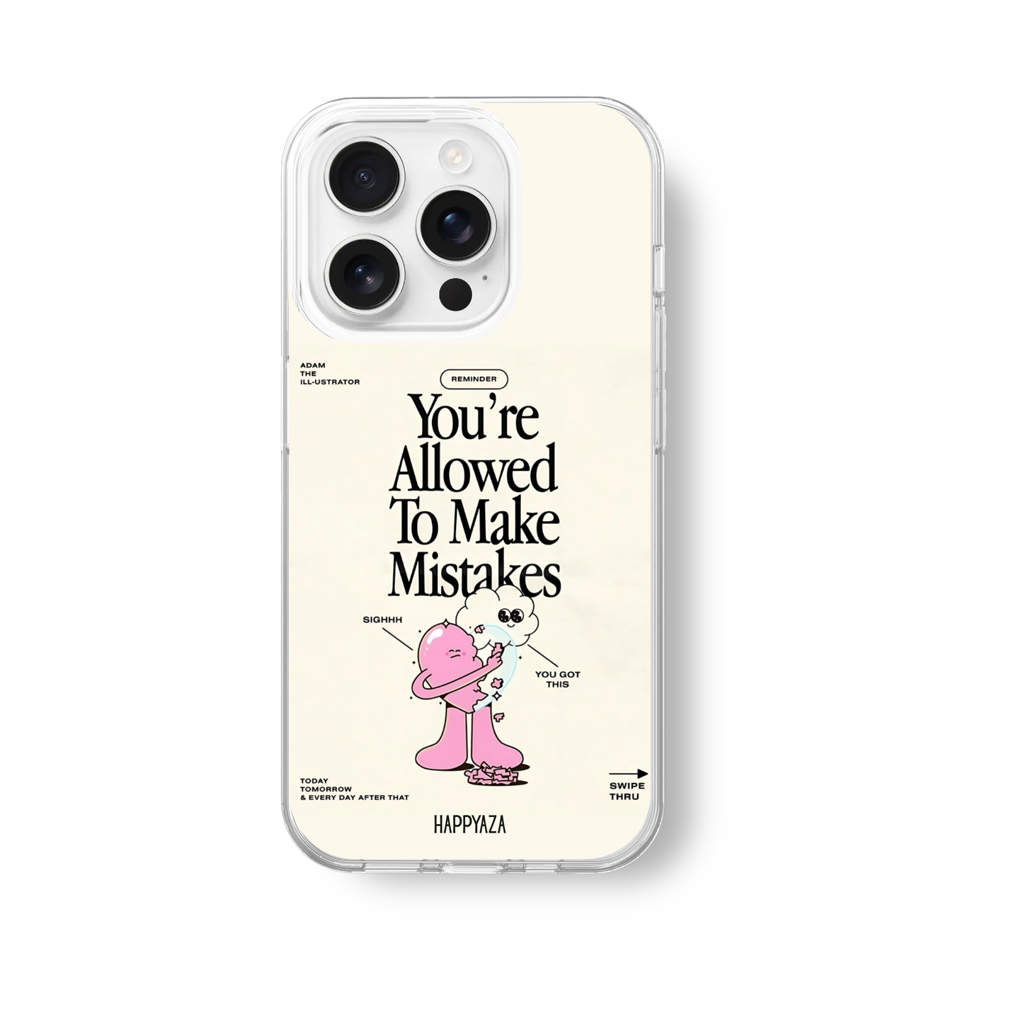 Mistakes Are Okay Soft Silicone Case