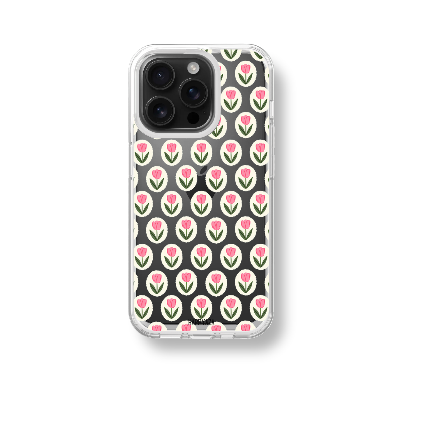 Pink Tulips Silicone Phone Case