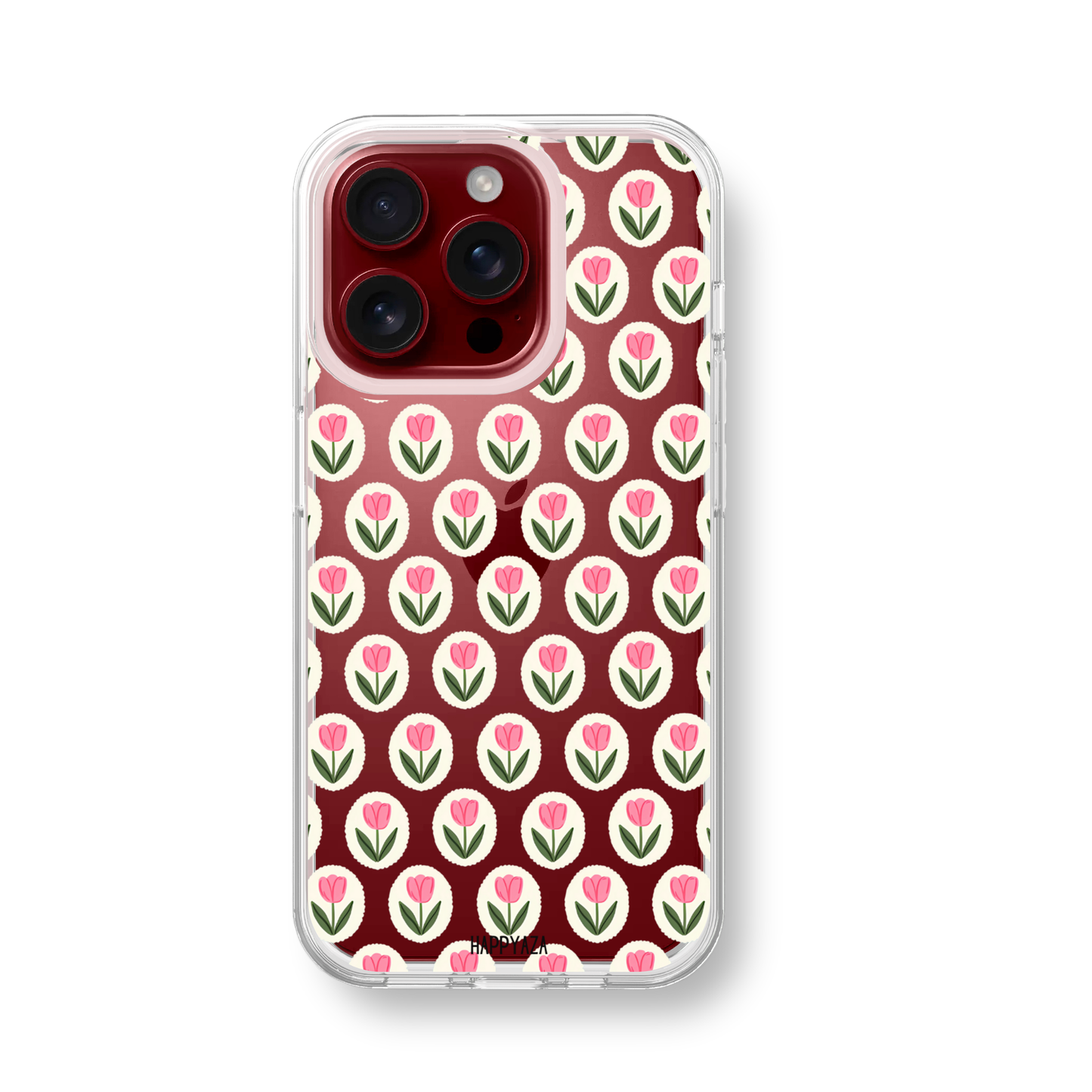 Pink Tulips Silicone Phone Case
