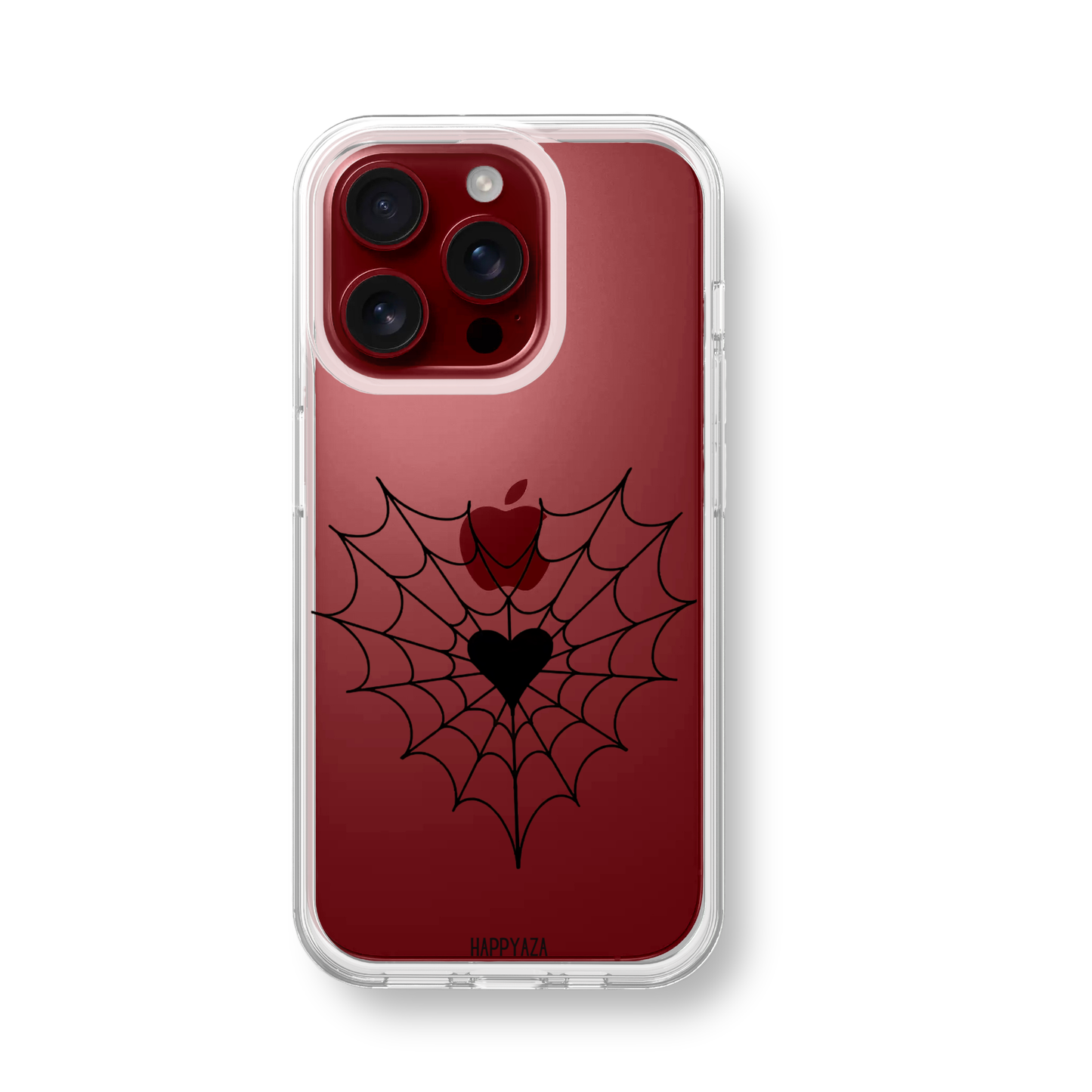 Spider Heart Silicone Phone Case