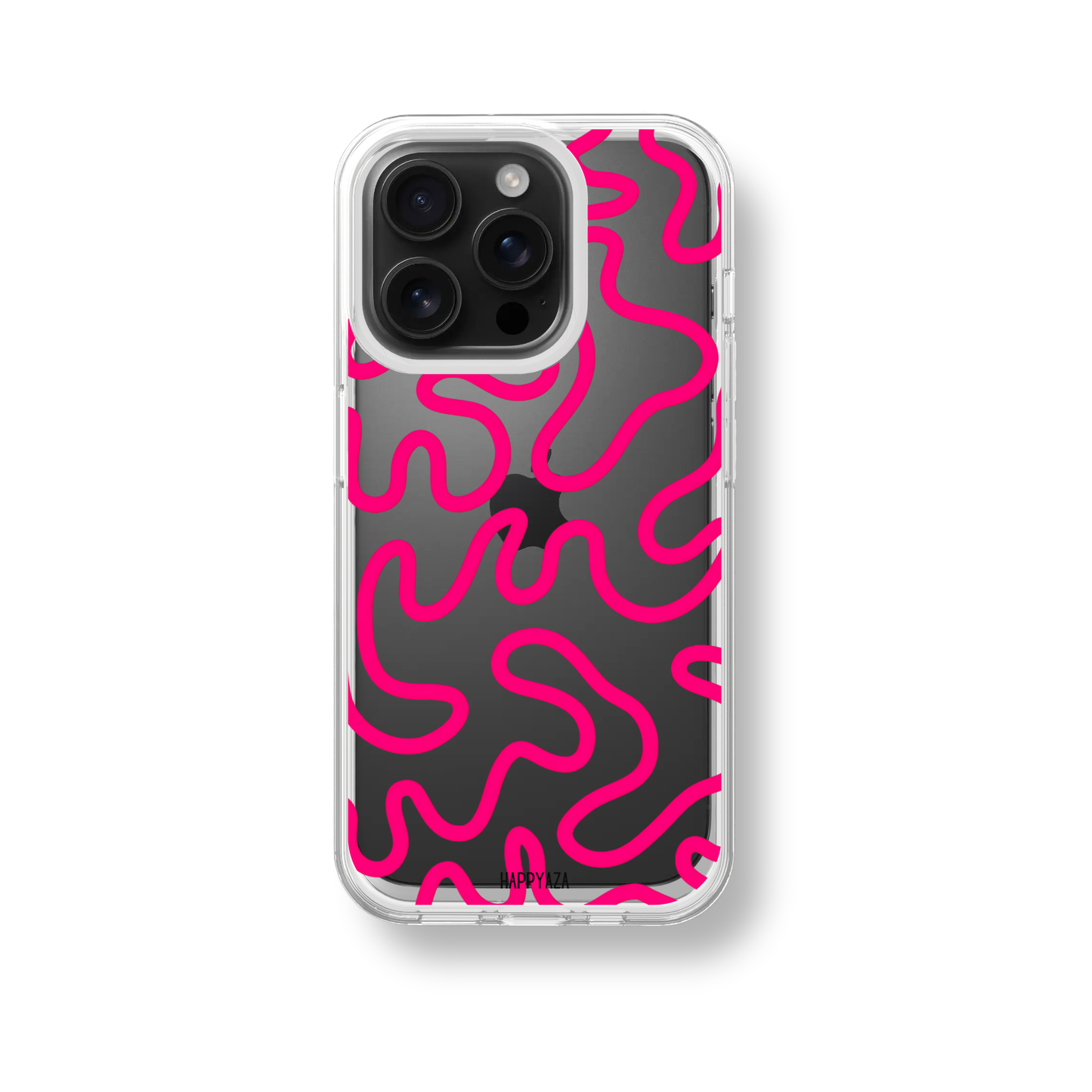 Line doodle Pattern Silicone Phone Case