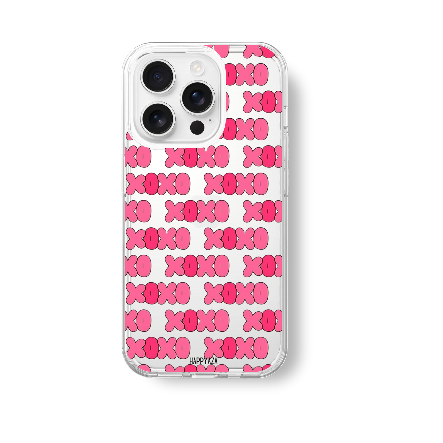 XOXO Stripe Silicone Phone Case