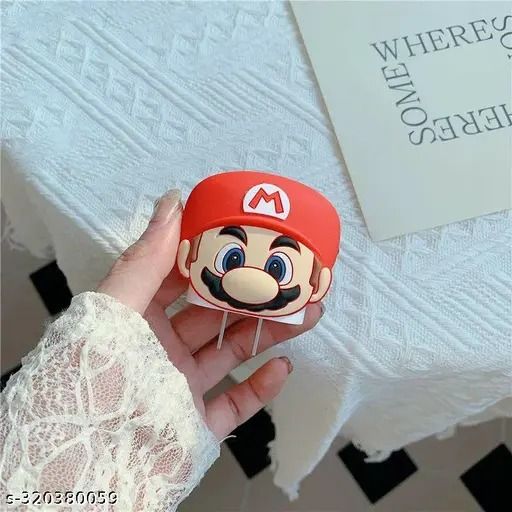 Cute Cartoon Series Fast Charger Protector for iPhone(Super Mario)