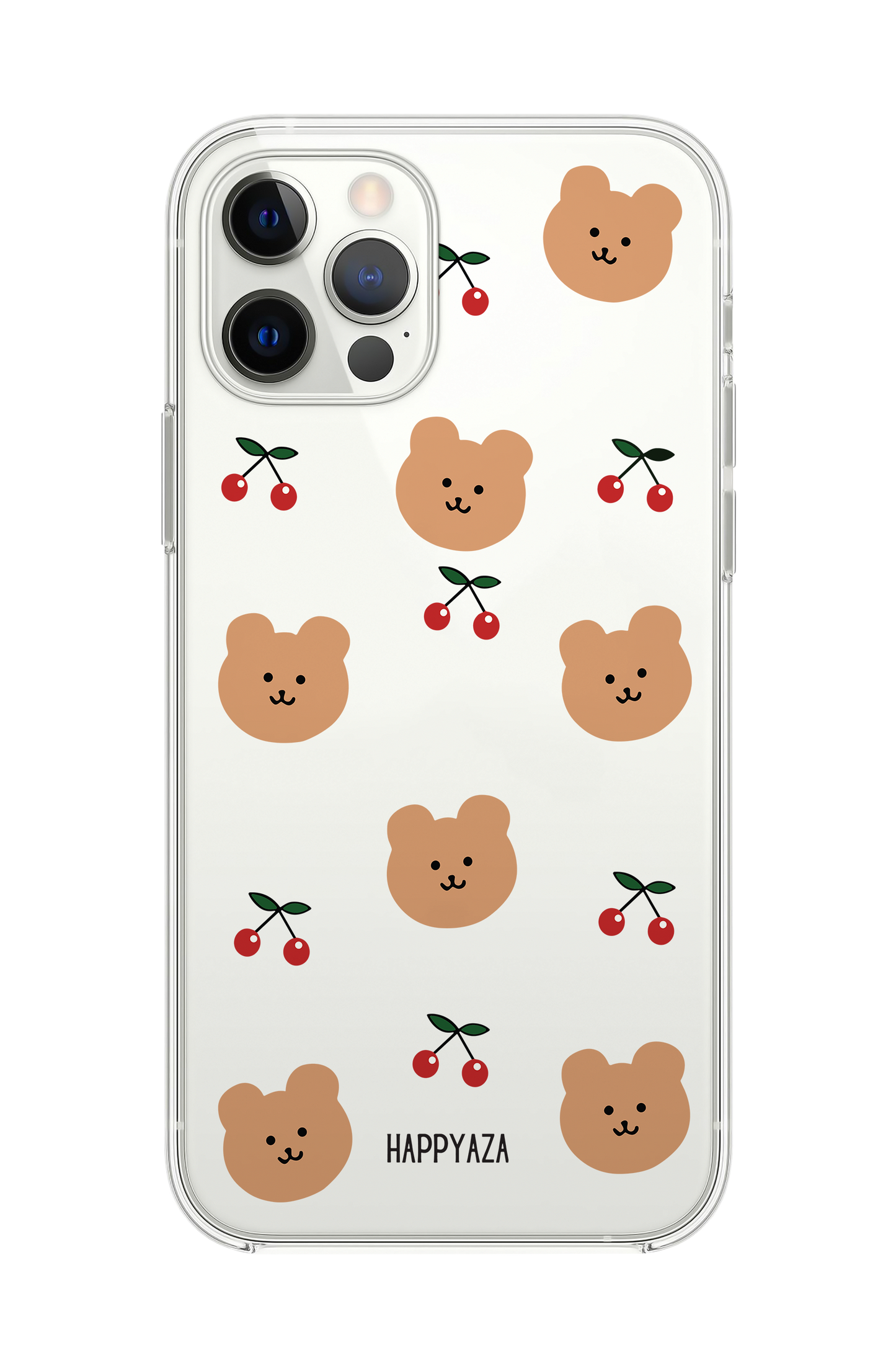 Cute Bear Soft Silicone Phone Case