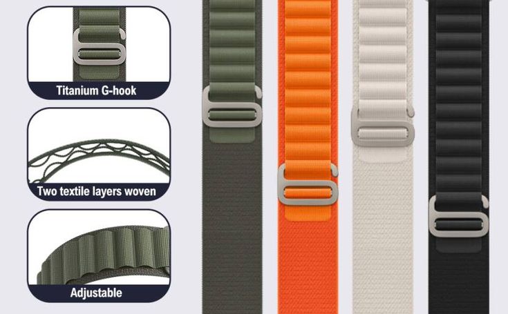 Valentestore Soft Nylon Sport Bands Compatible with Watch Strap