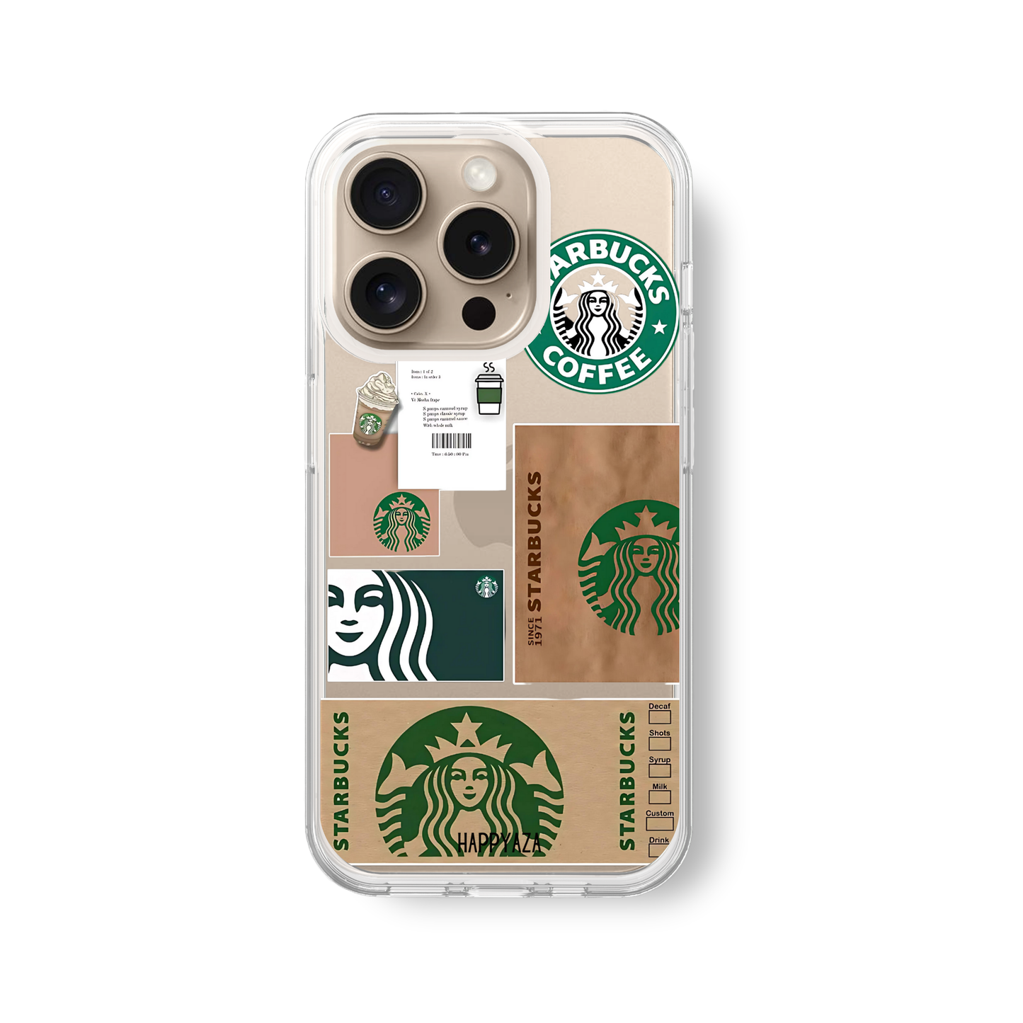 Stylish Starbucks Soft Silicone Phone Case