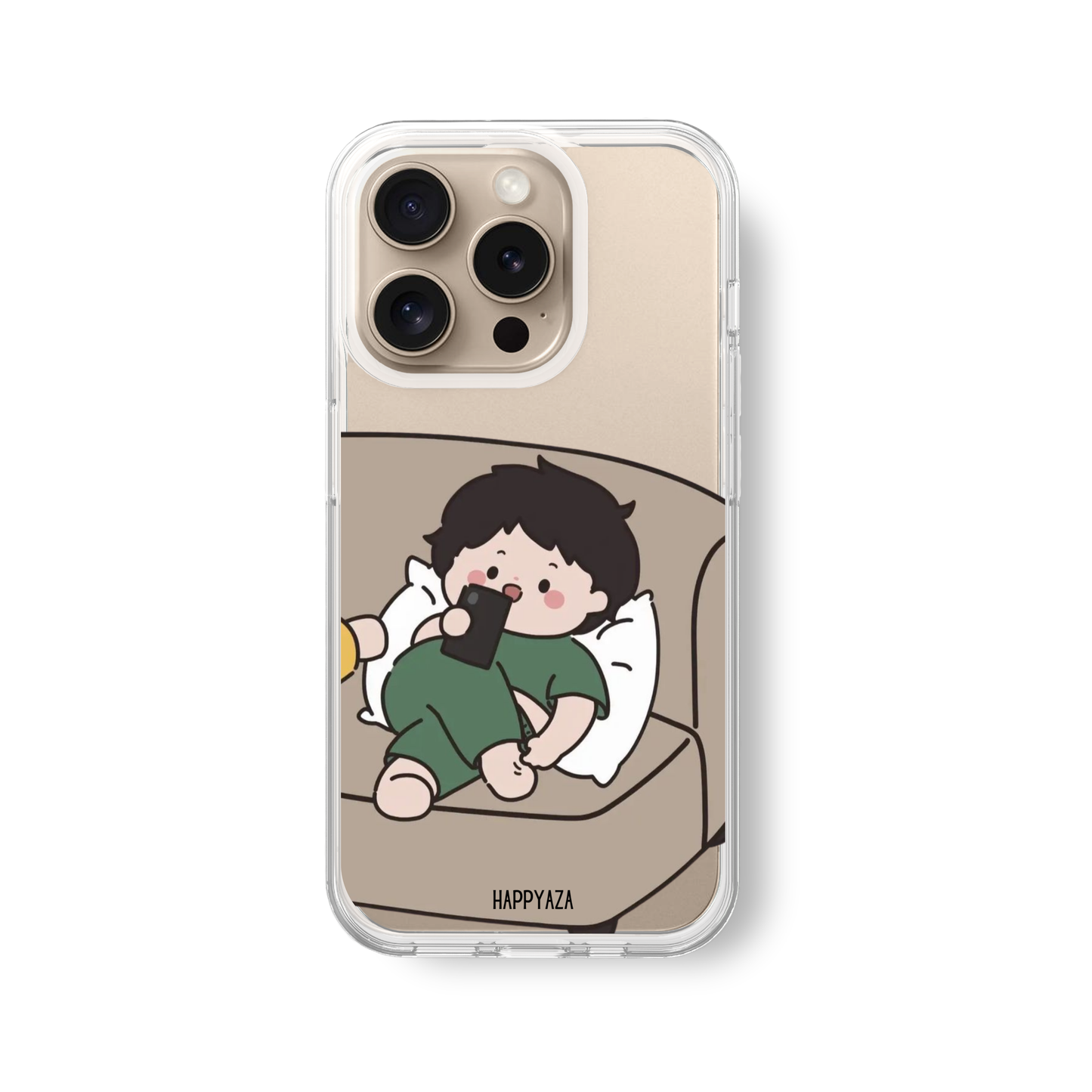 Funny Young Couple silicone phone case
