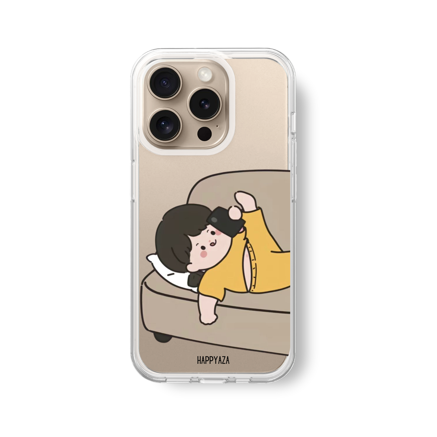 Funny Young Couple silicone phone case