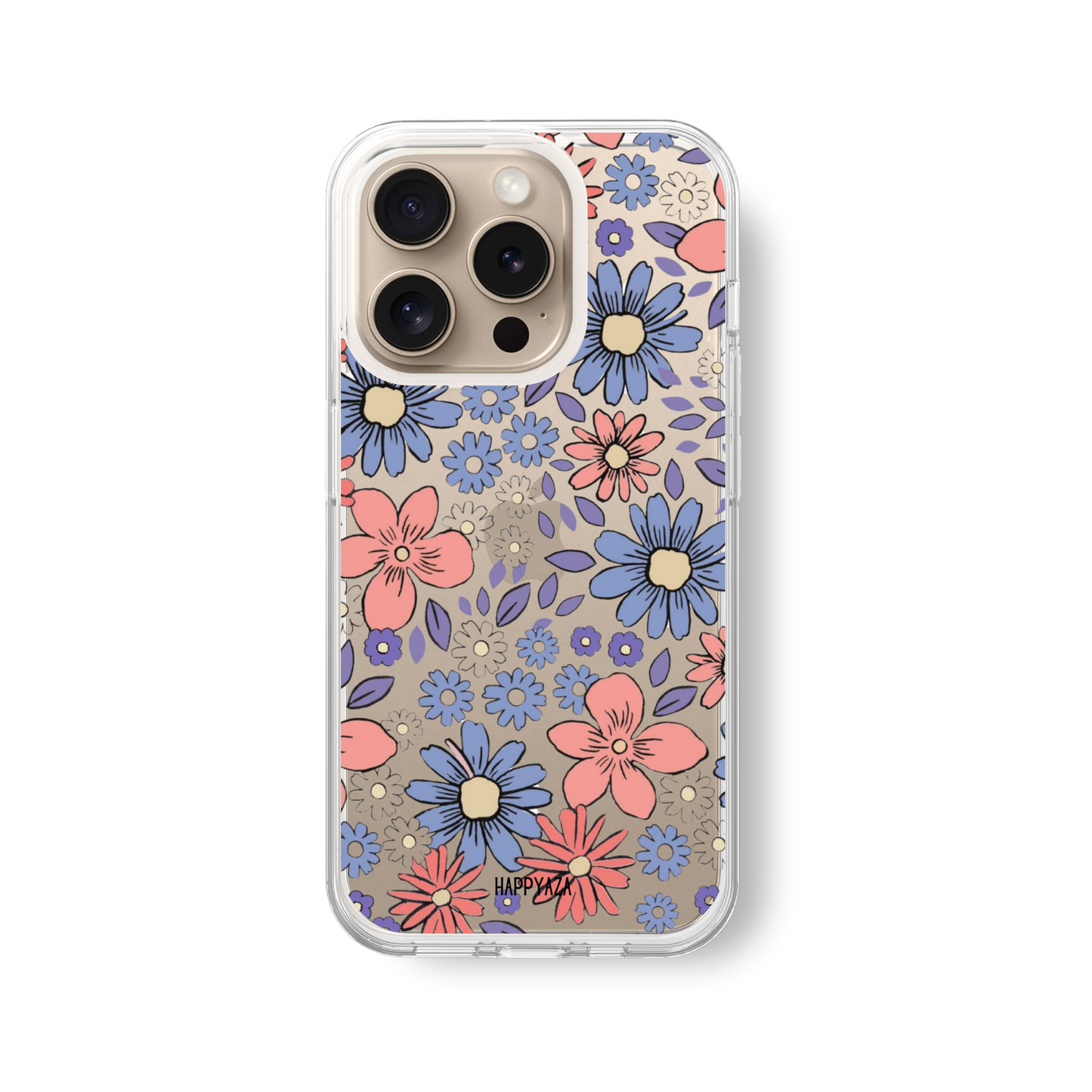 Colorful flowers Soft Silicone Phone Case