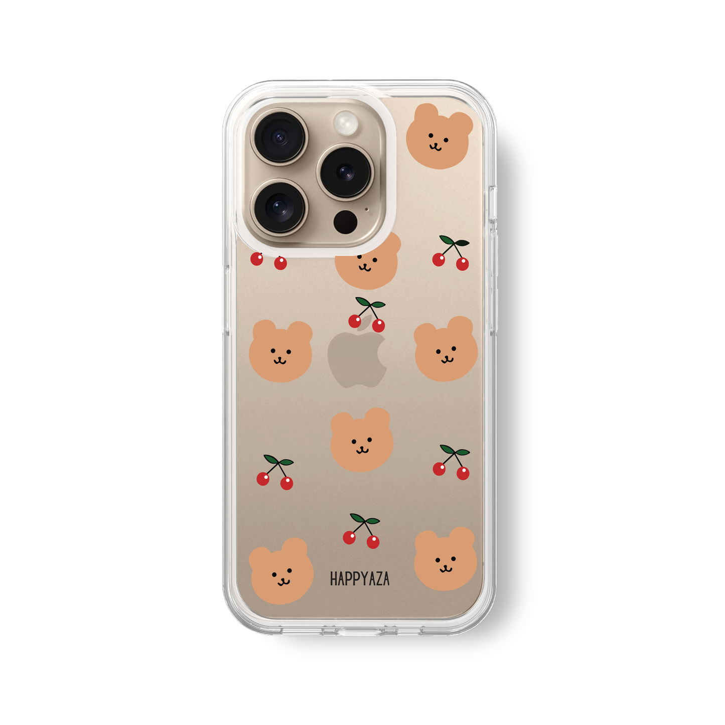 Cute Bear Soft Silicone Phone Case