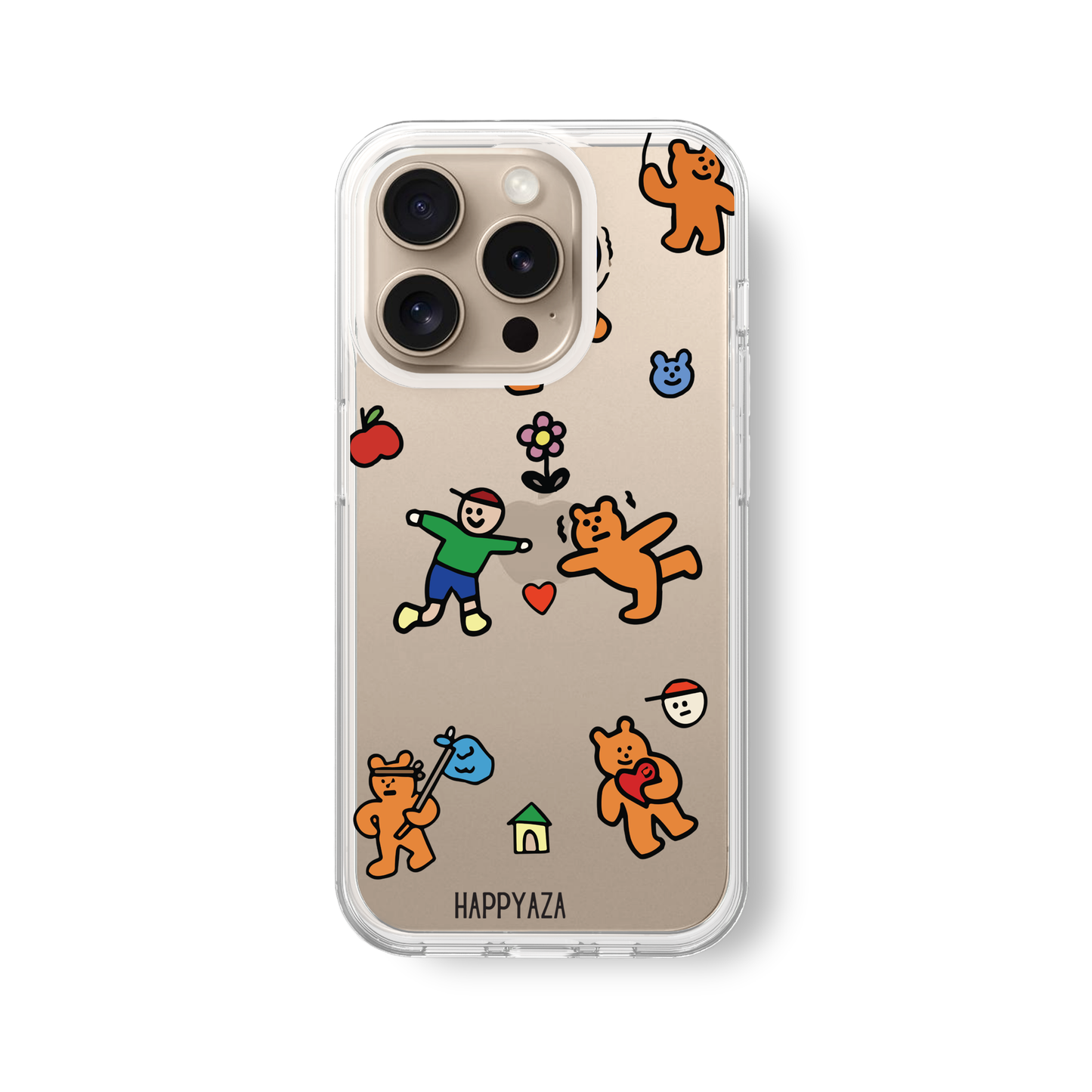 Funny Cartoon Printed Silicone Phone Case