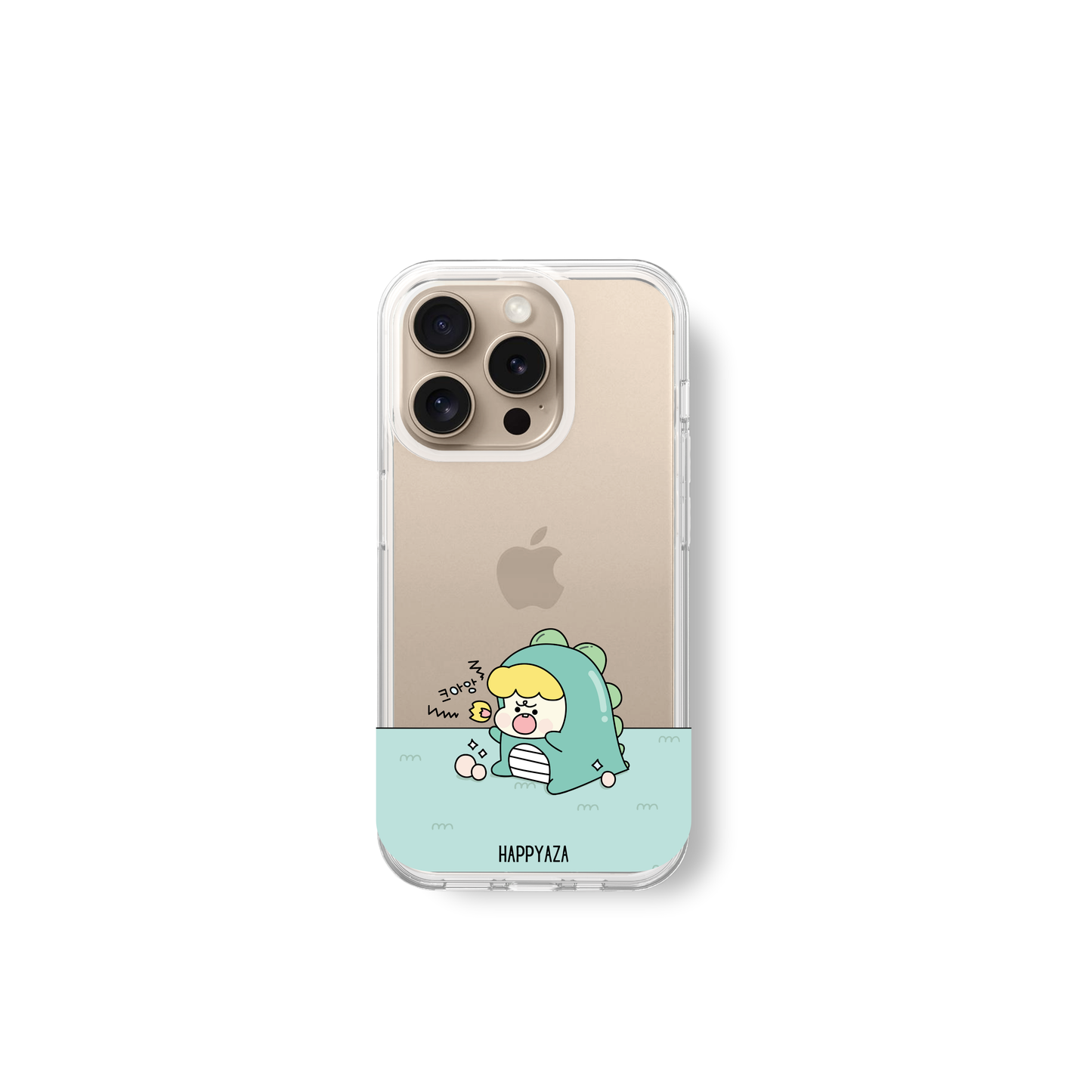 Cute Dinosaur Printed Silicone Phone Case