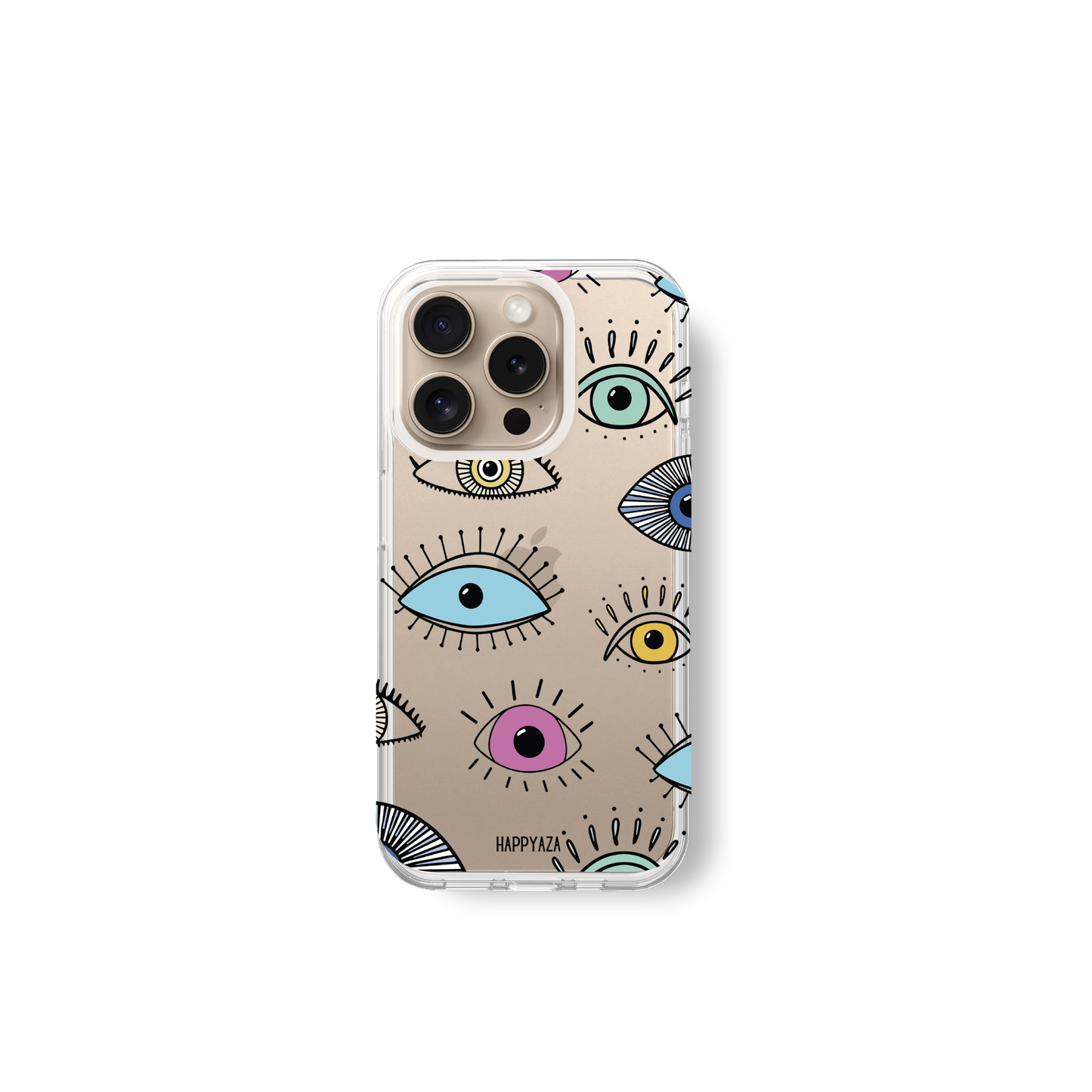 Colorful Evil Eye Soft Silicone Phone Case