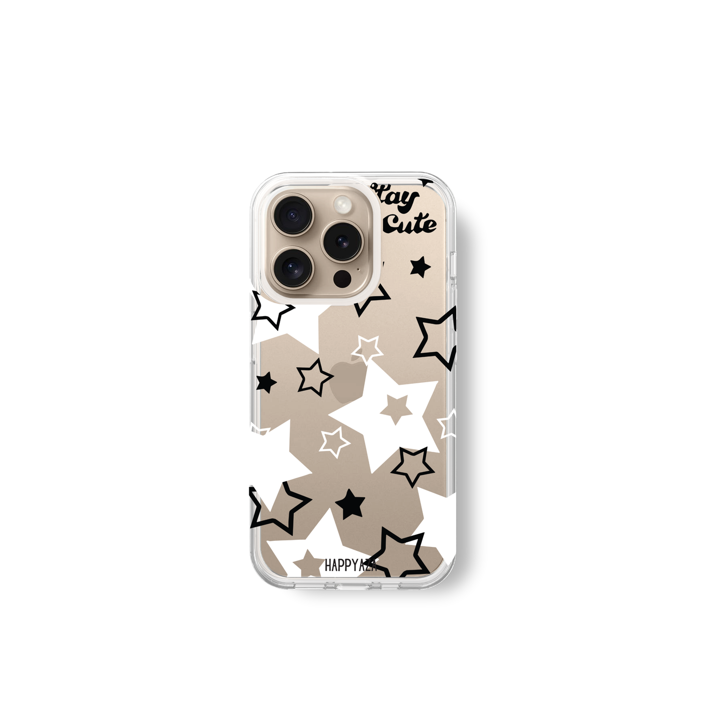 Stay Cute Stars Soft Silicone Phone Case