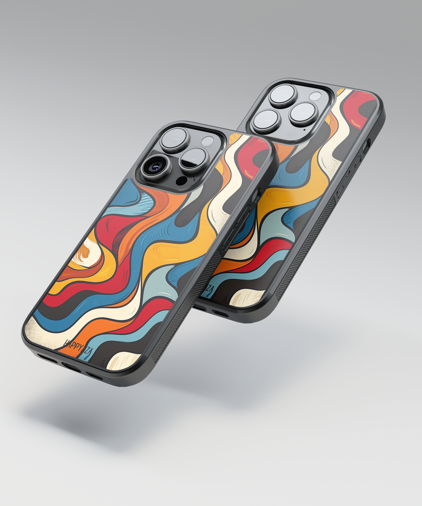 Retro Modern Groovy Designer Phone Case