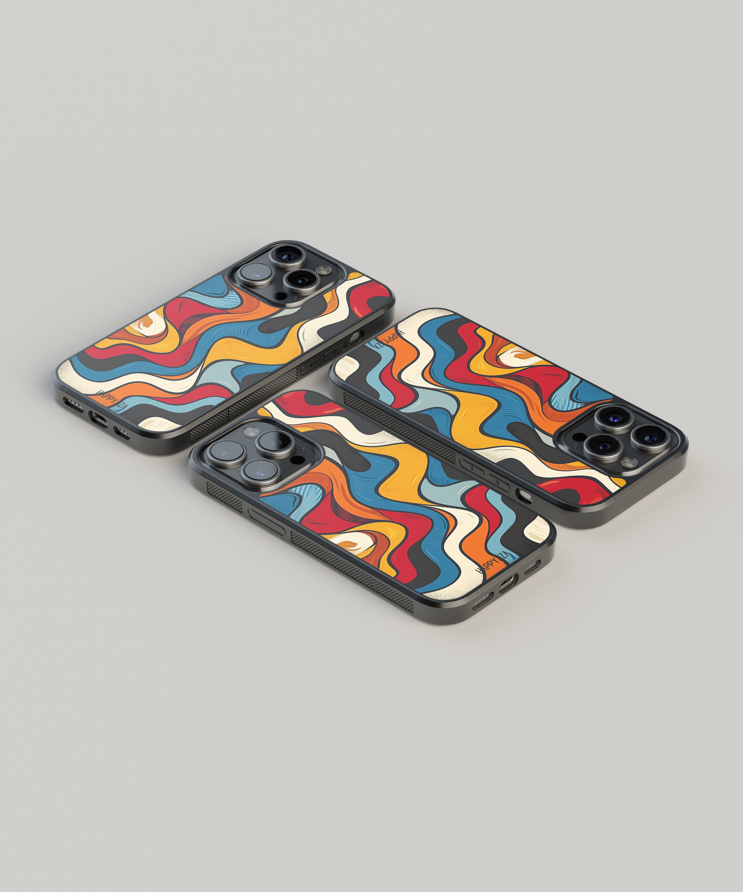 Retro Modern Groovy Designer Phone Case