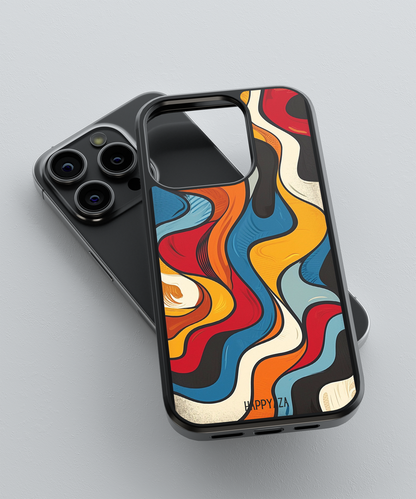 Retro Modern Groovy Designer Phone Case