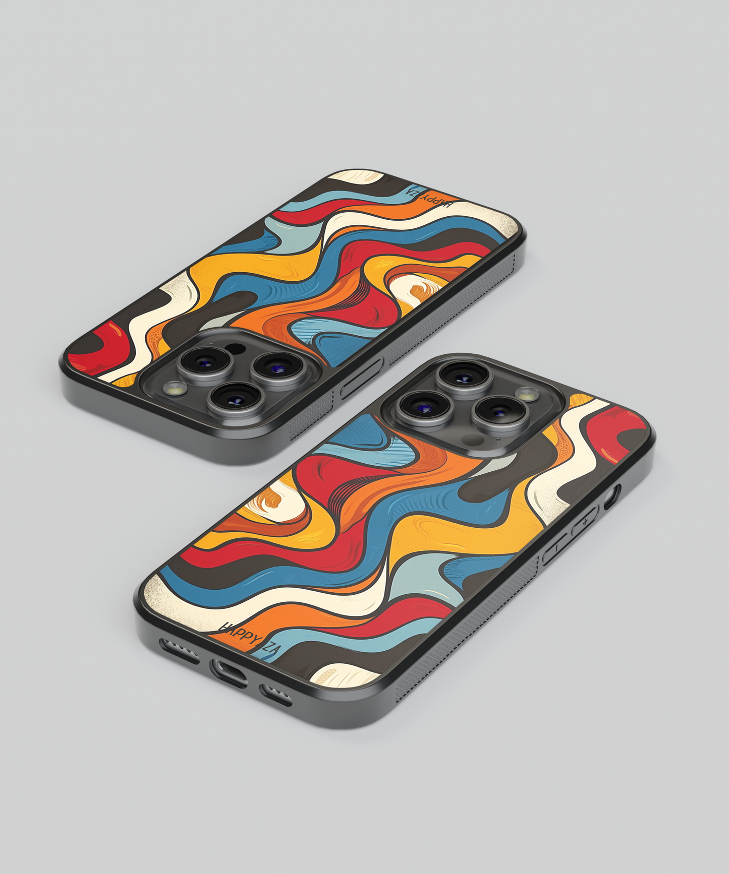 Retro Modern Groovy Designer Phone Case