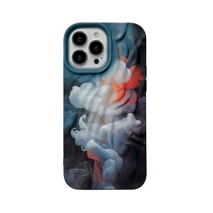 Multi Color Wavy Texture For iPhone Case