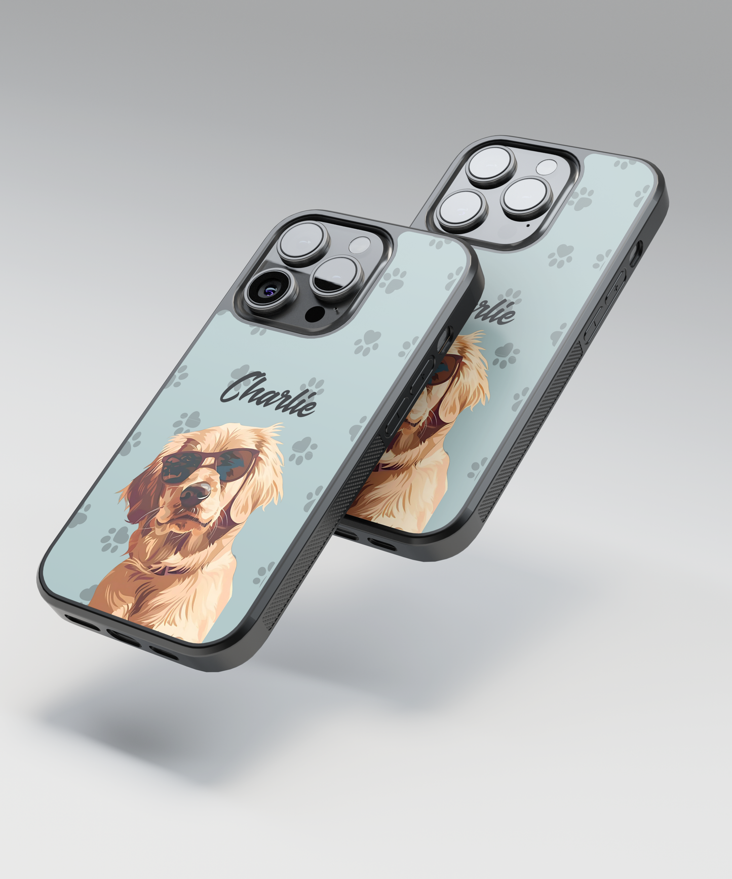 Golden Retriever Name Sleek Designer Phone Case
