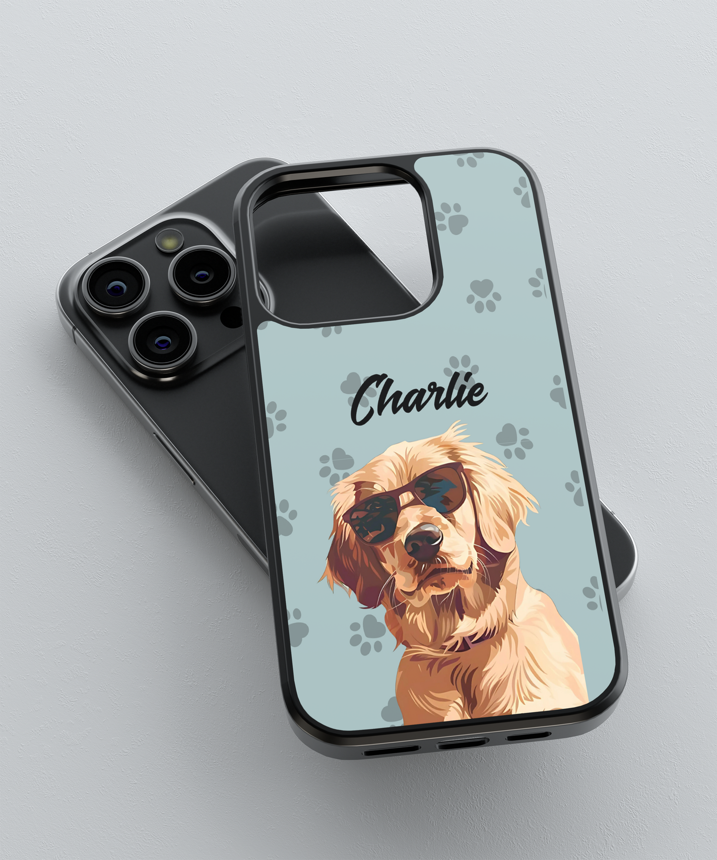 Golden Retriever Name Sleek Designer Phone Case