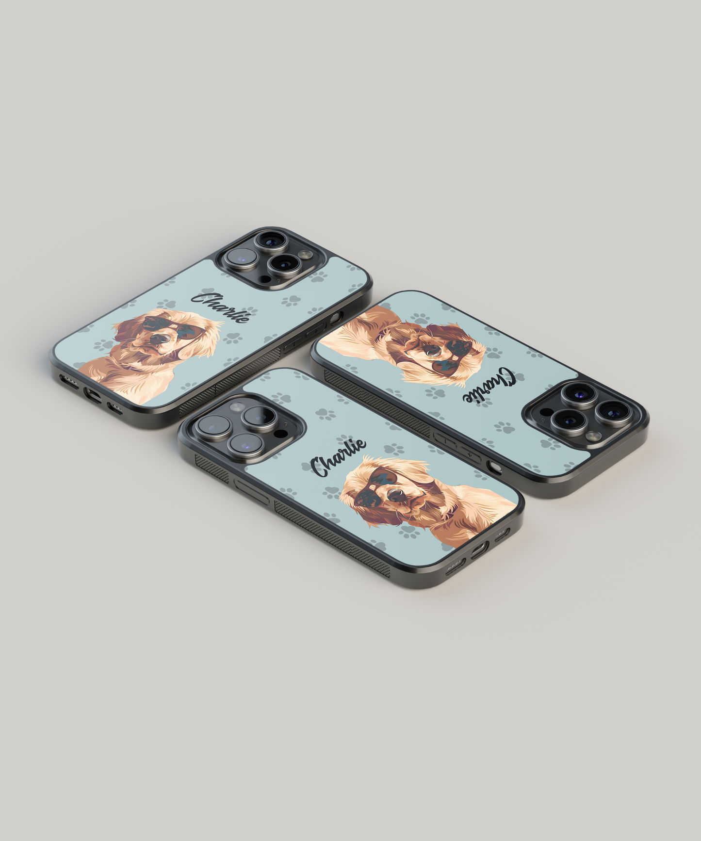 Golden Retriever Name Sleek Designer Phone Case