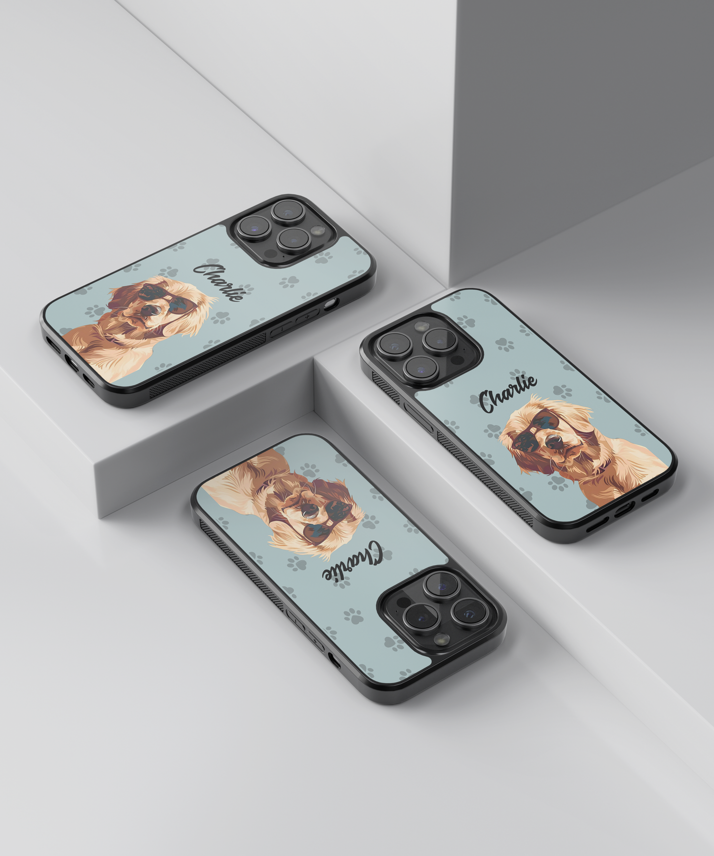Golden Retriever Name Sleek Designer Phone Case