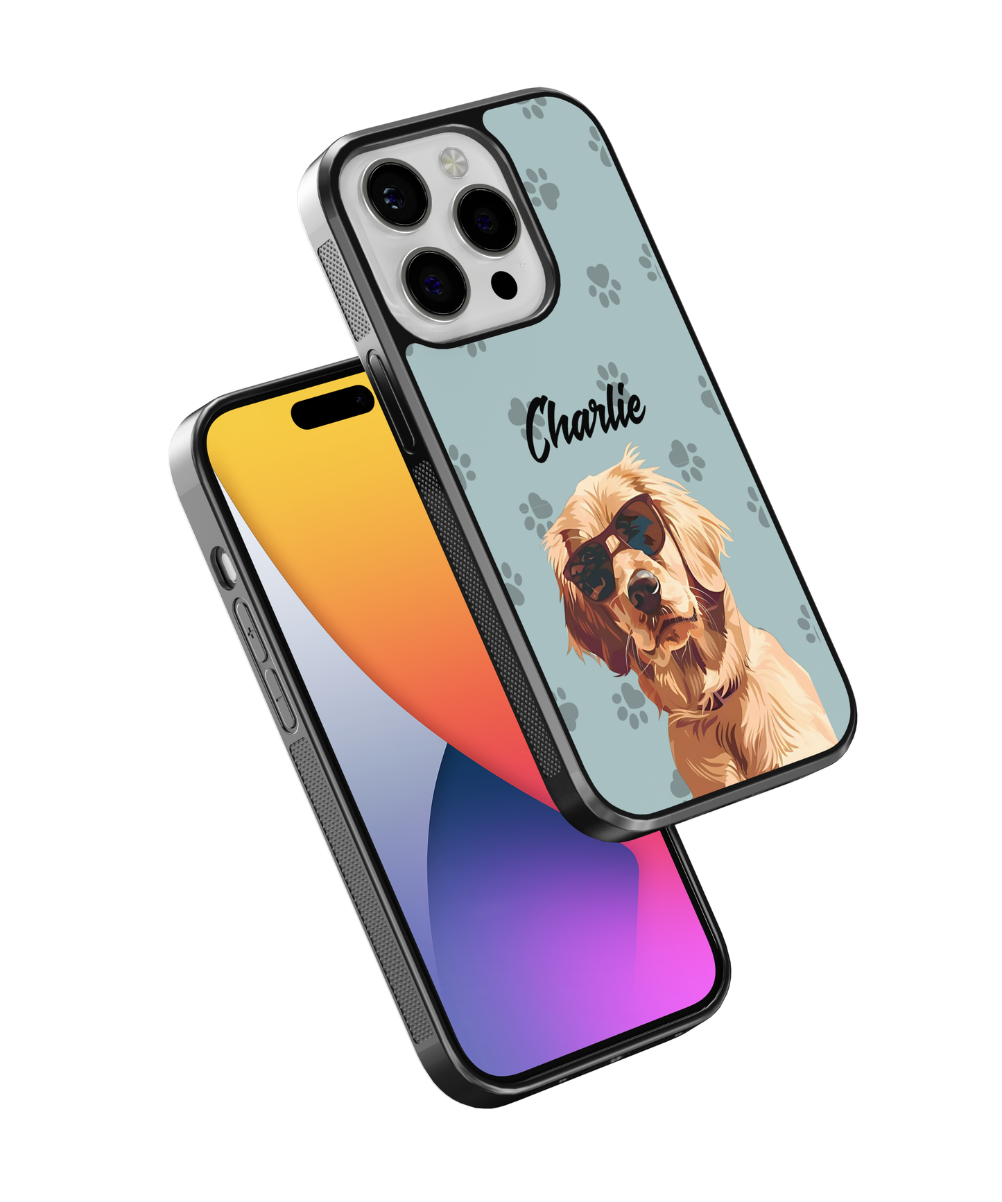 Golden Retriever Name Sleek Designer Phone Case