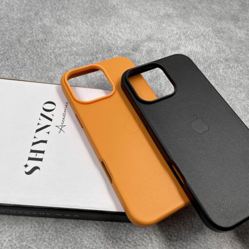 Luxury Leather Shock Proof Protective Phone Case For iPhone