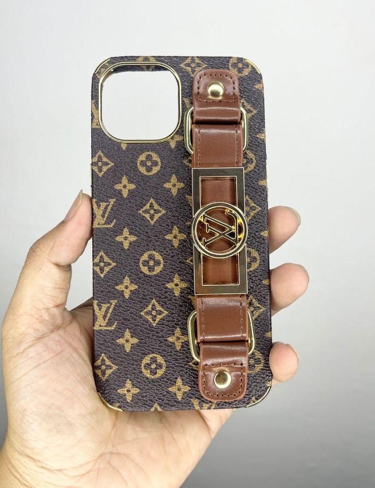Louis Vuitton Wrist Premium Leather Belt For iPhone Case