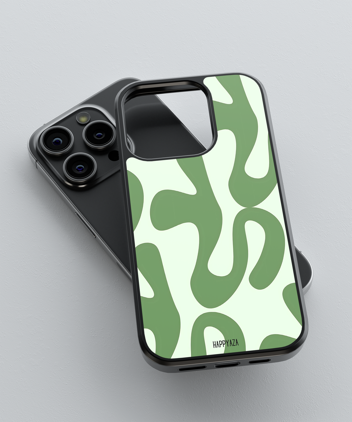 Green Abstract Pattern Designer Phone Case